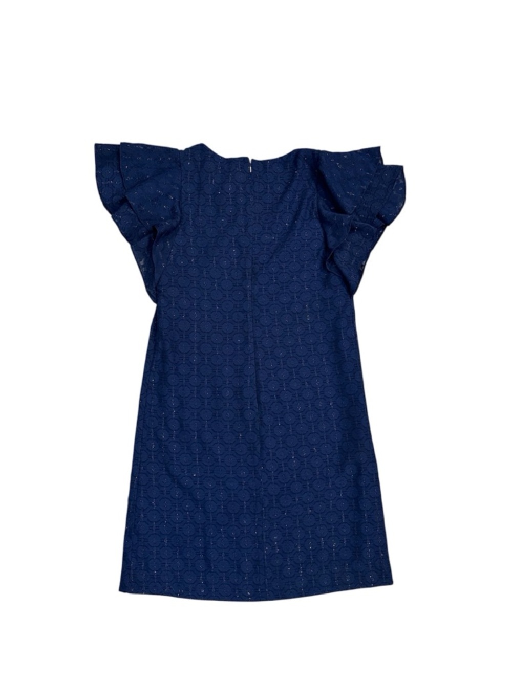 NWT Lilly Pulitzer Dress Kathie 0 Navy Tanzanian Clip - Picture 7 of 10